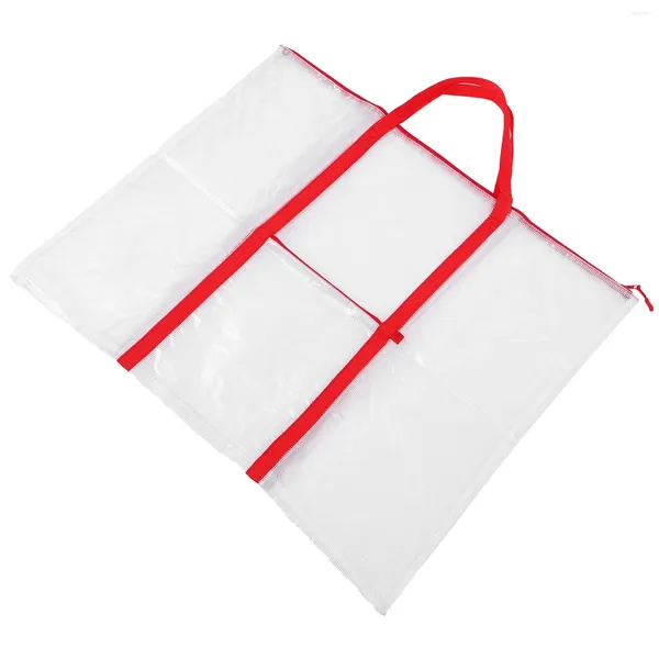 Bolsas de almacenamiento bolsas de bolsas de bolsas utilidad de la bolsa de dibujo exposición de plástico papel de pintura de mano