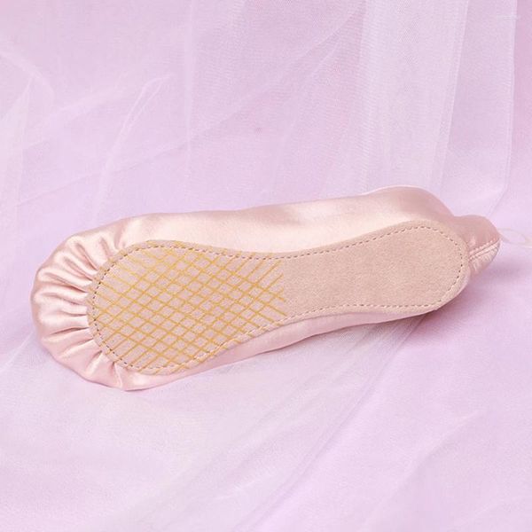 Bolsas de almacenamiento Zapato de ballet Bolsa de maquillaje personalizada Cosmético de viaje rosa Bolsa portátil suave Creativa para lápiz labial Delineador de ojos