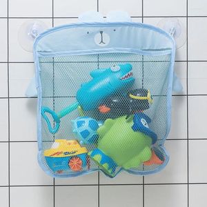 Opbergtassen badkamer gefilterd water hangende tas cartoon met sukkel speelgoed handdoek shampoo netto sundries accessoires