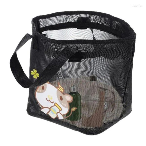 Sacs de rangement Sac de voyage fourre-tout de plage pour enfants portables Shell Collecte Vacances Gymnases en plein air