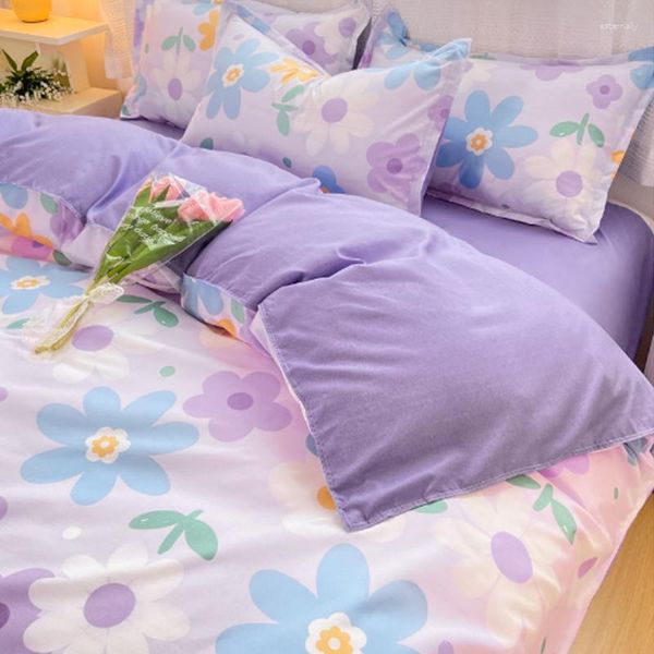 Sacs de rangement ensemble de couverture de lit enfant couette adulte enfant draps et taies d'oreiller couette literie