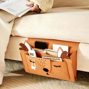 Opbergtassen Accessoire-organizer voor naast het bed Multi-pocket Cartoon grafisch ontwerp voor ruimtebesparend Multifunctioneel