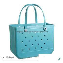 Sacs de rangement Bogg Sac Sile Beach Custom Tote Mode Eva Plastique Femmes Summer Drop Livraison Home Garden Housekeeping Organisation 340