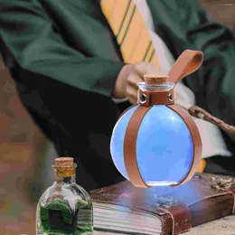 Sacs de rangement Protection de bouteille de bouteille liège imitation de protection du globe décoratif petit verre