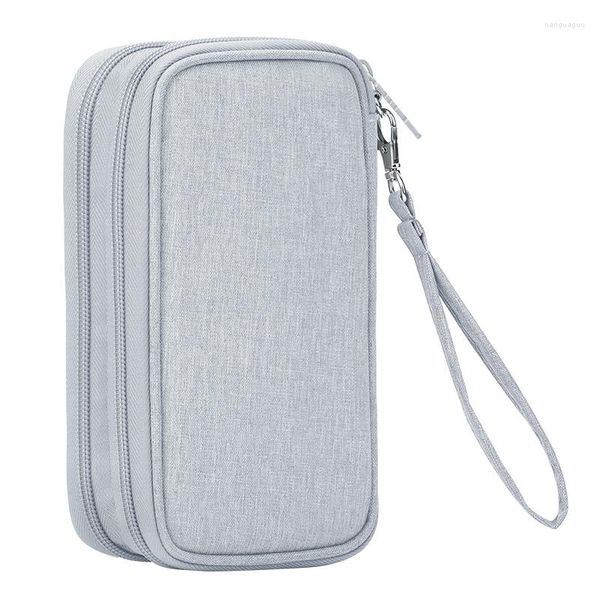 Sacs de rangement BUBM HDD étui carte paquet protéger sac boîte USB câble chargeur pochette batterie externe pour 20000mAh Romoss portefeuille