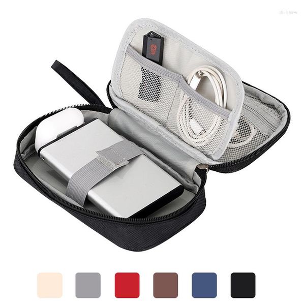 Sacs de rangement sac de câble voyage Portable numérique USB chargeur organisateur étanche batterie externe téléphone