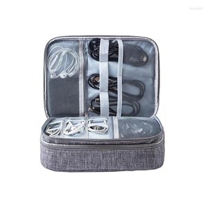 Opbergtassen kabel organizer tas oplader doos reisaccessoires gadgets case multilayer waterdichte zakje