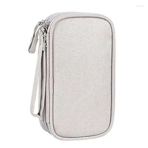 Bolsas de almacenamiento Bolsa organizadora de cables Cables de viaje multifunción universales Accesorios eléctricos impermeables duraderos Bolsa de viaje