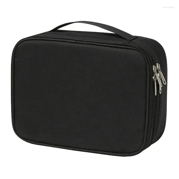 Sac de rangement Cable Organisateur Sac portable avec 3 couches Facile à transporter Étui à l'organisateur pour valise sac à dos