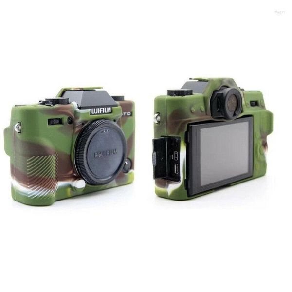 Sacs de rangement caméra souple Silicone protecteur peau étui sac pour Fujifilm Fuji X-T10 X-T20 XT10 Silicion caoutchouc couverture