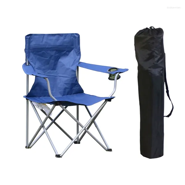 Sacs de rangement chaise de camping nylon noir transportant sac de remplacement portable de remplacement de gabarits extérieurs d'organisateur