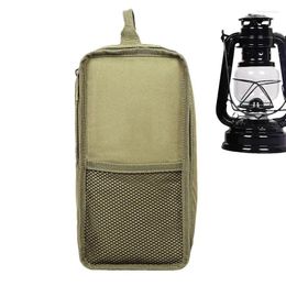 Sacs de rangement Camping Lantern Sac à main le pochette à main lempe à chevaux Iproprié et huile supplémentaire