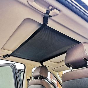 Sacs de rangement voiture plafond filet poche toit intérieur Cargo sac pour Auto coffre conteneur universel multifonction accessoires