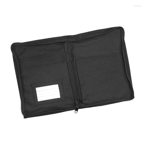 Bolsas de almacenamiento para archivos de coche, guantera automática, organizador de registro, recibos de seguro, tarjetero para documentos de oficina en casa, papelería