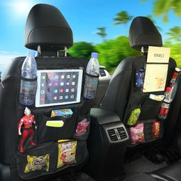 Sacs de rangement siège d'auto Organisateur multi-poche de poche automatique Pocket Pocket Backseat avec support de tablette à écran tactile