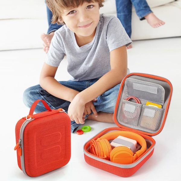 Sacs de rangement Étui de transport Sac de support étanche Antichoc Anti-poussière Voyage Contenir jusqu'à 20 cartes pour Yoto Mini Kids Audio Music Player