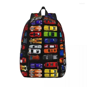 Sacs de rangement Cars Cartoon Sac à dos pour préscolaire école primaire étudiant Bookbag garçon fille enfants sac à dos sport