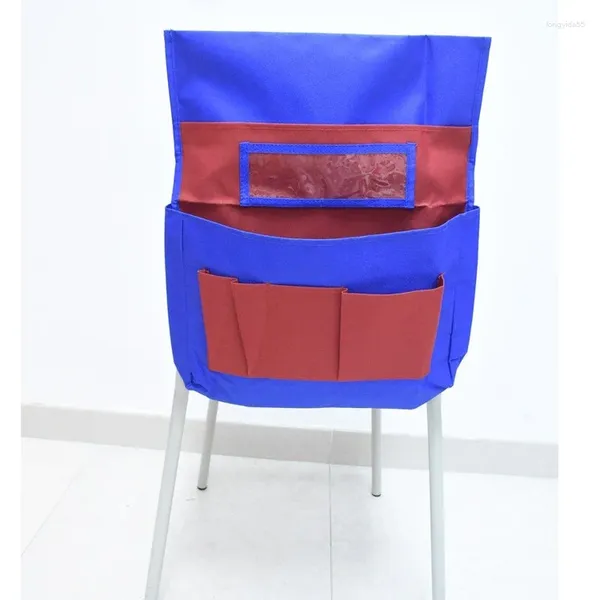 Sacs de rangement Poches de chaise POCHES DU SAGE DU SEAT LAVABLE SAGLE ÉLECTURE SAGLE 6 FOURNISSEMENTS Student pour les étudiants