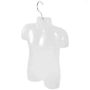 Sacs de rangement Mannequin enfant corps en plastique bébé maillot de bain cintre vêtements modèle boutique