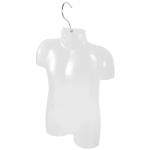 Sacs de rangement en plastique Children Mannequin Baby Clothes Model Hanger Afficher le corps suspendu des tout-petits