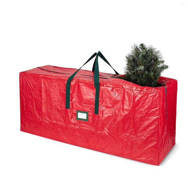 Sacs de rangement Sac d'arbre de Noël Durable Articles de vacances résistants pour le quotidien