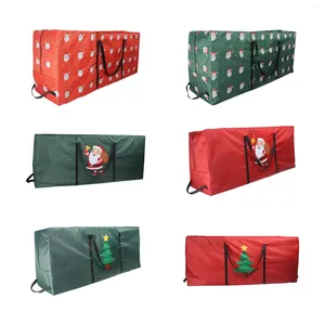 Sacs de rangement Sac d'arbre de Noël Décor de Noël pour les accessoires de costumes en mouvement Ornement robuste Fournitures de fête Transport