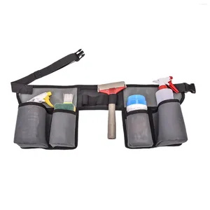 Opbergtassen Reinigingsset Fanny Pack Tool Belt voor vrouwen Verstelbare fles Holster Huisgereedschap Huishouden