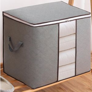 Storage Bags Clothes Cabinet Organizer High Capacity Duvet Blanket Bag Quilt Dustproof Moving Packing Luggage