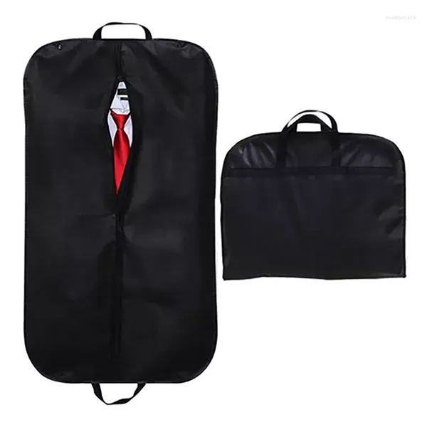 Sacs de rangement vêtements housse anti-poussière costume robe sac respirant manteau voyage vêtement protecteur