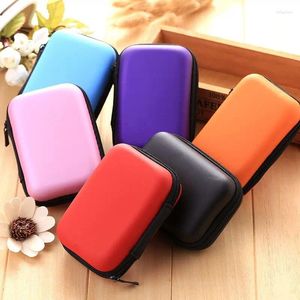 Sacs de rangement colorés, sac pour écouteurs portables, boîte de chargeur de téléphone, clé U disque USB, organisateur de cordon de données, étui de câble, accessoires