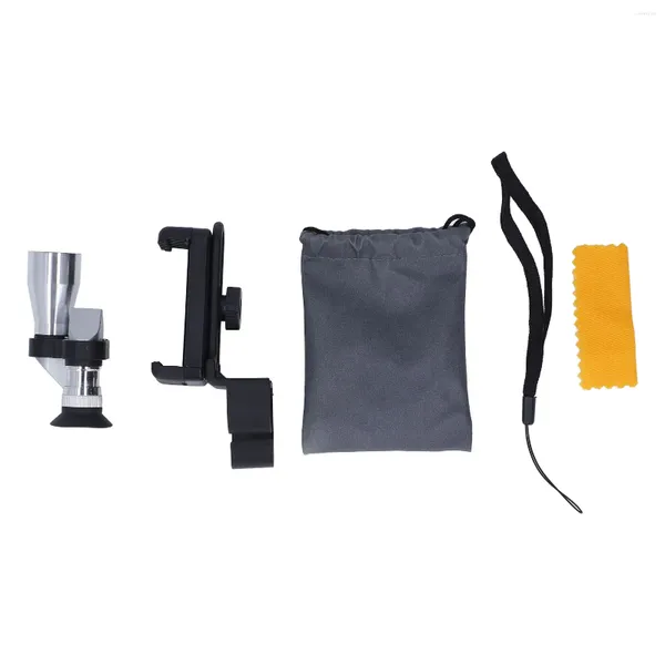 Bolsas de almacenamiento monocular compacto impermeable aleación de aluminio pequeño portátil de 20 mm con soporte telefónico para mujeres al aire libre acampar