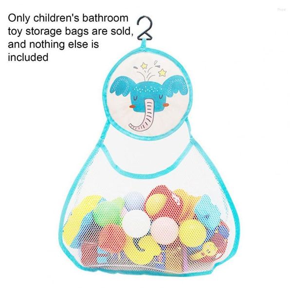 Sacs de rangement pratique crochet suspendu pliable baignoire pour bébé sac à jouets fournitures de salle de bain filet de bain