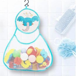 Sacs de rangement pratiques à séchage à séchage pour bébé baignoire jouet jouet drainage rapide de salle de bain pliable accessoires de salle de bain