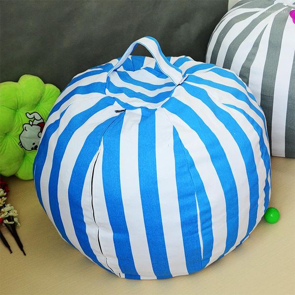 Sacs de rangement Creative Stuffed Bean Bag Chair Multifonctionnel Enfants Jouets Vêtements Couverture Organisateur