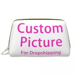 Bolsas de almacenamiento Bolsa de bocio personalizado personalizado para el aseo para mujeres Magno impreso Organizador cosmético Lady Beauty Dopp Kit