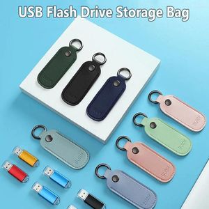 Opslagzakken Digitale accessoires Beschermende afdekhouder Geheugenstick Case USB Flash Drive U Disk Pouch Bag