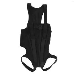 Sacs de rangement Brailli de dos pour chien Strong Rigidité Flexible noir facile à porter l'arthrite fermement fixe Polyester pour la marche