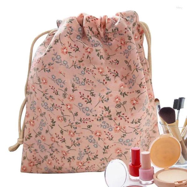 Bolsas de almacenamiento Dibuje una bolsa de cuerda Back Bag Multifuncional Viajes lavables Convenientemente a prueba de polvo para hombres Mujeres Inicio