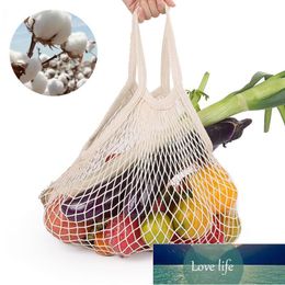 Opbergzakken ecologische katoenen mesh boodschappentas herbruikbare producten fruit groente netto boodschappentas fabriek prijs expert ontwerp kwaliteit nieuwste stijl origineel