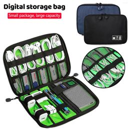 Bolsas de almacenamiento Accesorios electrónicos Cable de datos USB Auriculares Flash Bag Bag Batter Batería Externa Gran Capacidad