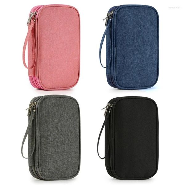 Sacs de rangement pour accessoires électroniques, sac de câble de données, voyage multifonctionnel, Portable, étui de transport pour disque dur numérique USB