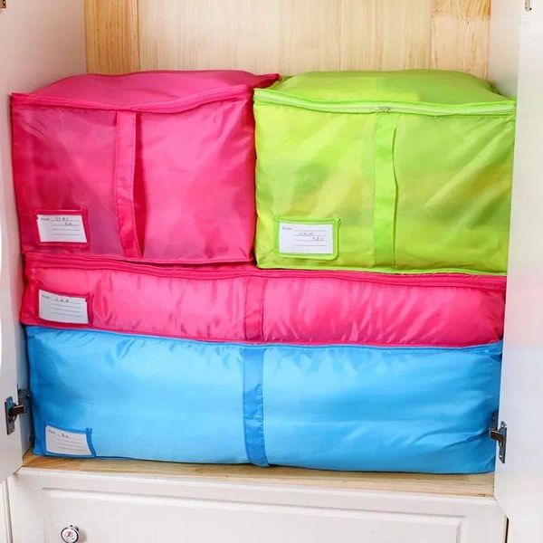 Sacs de rangement Ventes directes d'usine de vêtements multicolores Couettes en coton Sous-vêtements séparés Chaussettes Cartes Cott