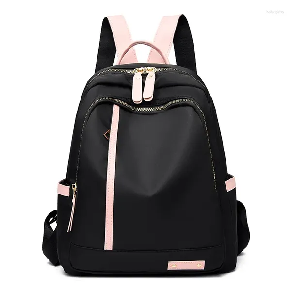 Bolsas de almacenamiento Fashion Mochilas antirrobo multifuncionales Oxford Shoulder para adolescentes Girls Gran capacidad Bolsos de escuelas de viajes