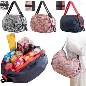 Opbergtassen opvouwbare herbruikbare boodschappentas Bruidswinkelblaadjes Waterdichte reisstrand Sportsupermarkt Portable