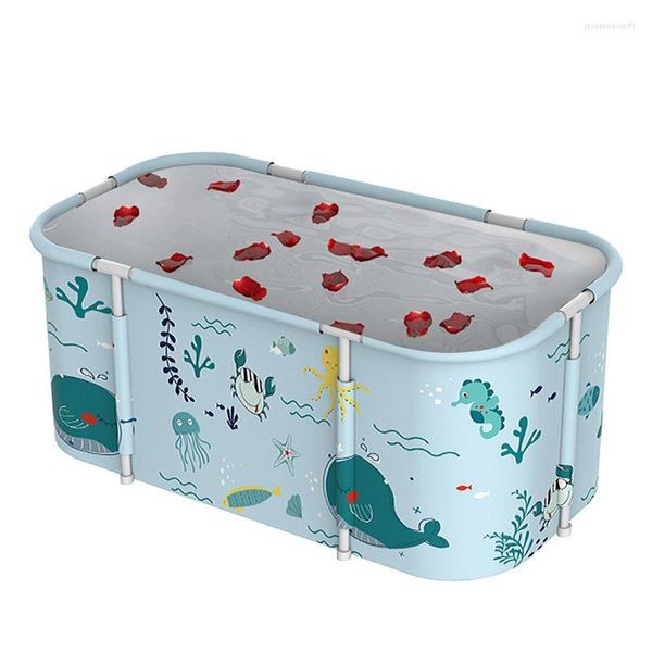 Sacs de rangement baignoire de douche pliable baignoire maintenant efficacement la température froide pliante salle de bain familiale séparée SPA