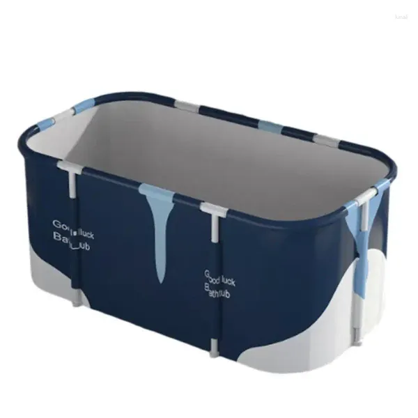 Bolsas de almacenamiento bañera plegable bañera de gran capacidad manteniendo eficientemente temperatura fría spa plegable para el baño para