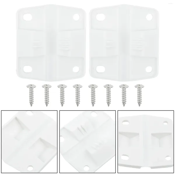 Sacs de rangement pour modèles plus frais 5254D 5255D Hinge de 3,2 cm Distance de trou 4x16 mm Vis de 5,7x5 cm Matériau plastique de taille