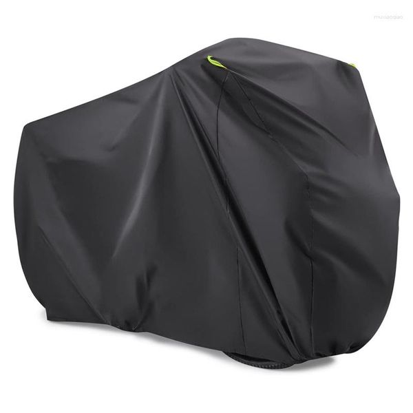 Sacs de rangement pour housse de vélo étanche de très grande taille Oxford coupe-vent anti-poussière Anti-UV protecteur extérieur 1-2 montagne