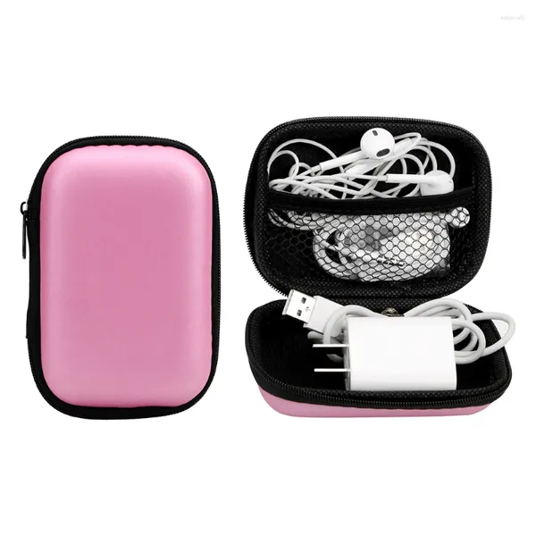 Sacs de rangement pour USB Cable Ecoute Electronics Accessoires Organisateur Sac numérique Sac de voyage Universal Travel Base Pouche