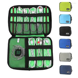 Sacs de rangement Gadget Manager Sac imperméable Sac à câble USB Chargeur de banque d'alimentation Tite d'outils Organisateur d'outils Essentials